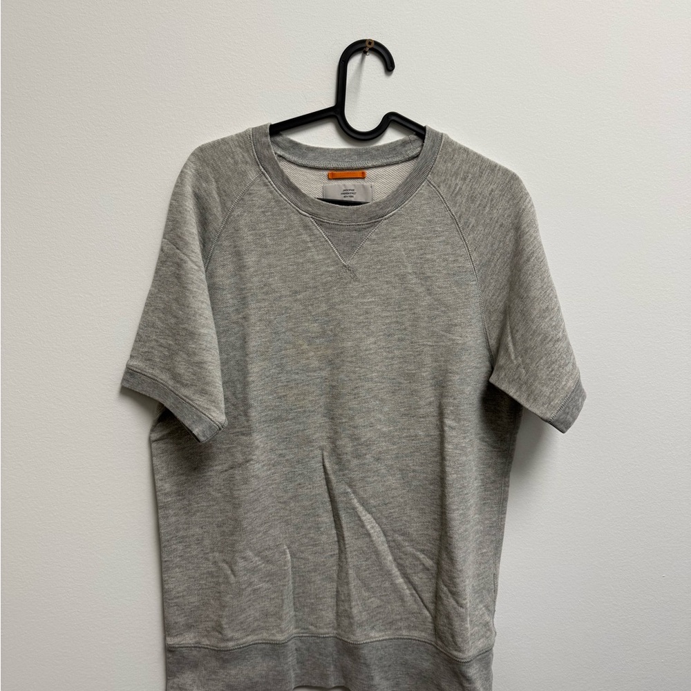 Jack Spade Gray and Orange Knit Top